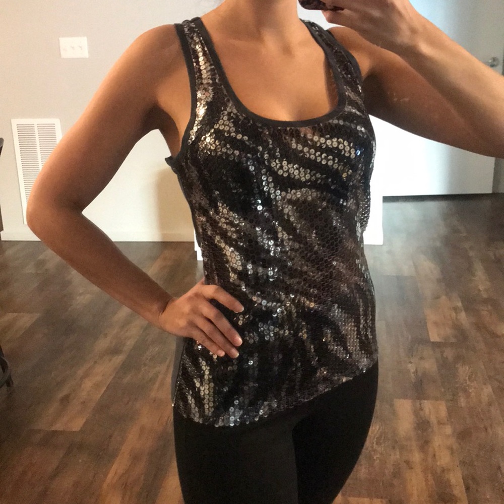 Sequin Tank